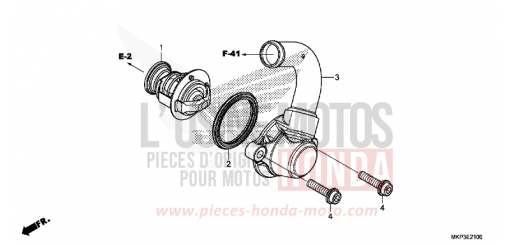 THERMOSTAT CBR500RAK de 2019